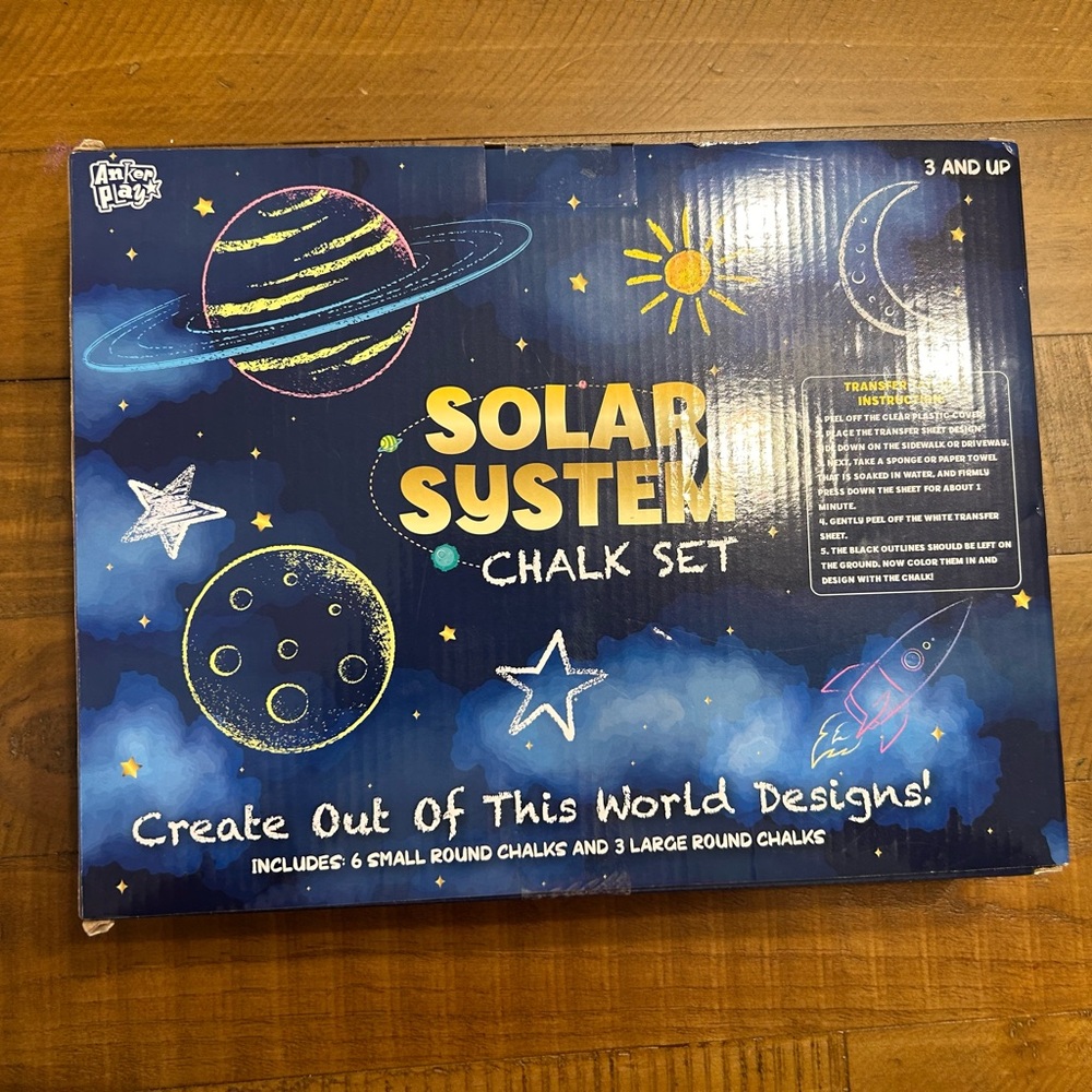 Solar System Chalk Set - Picture 3 of 4